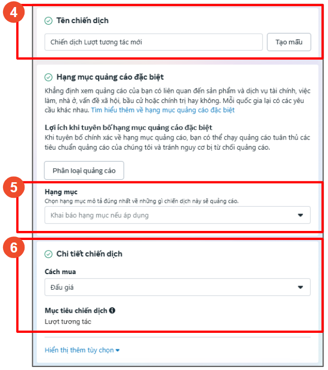 Tạo quảng cáo messenger với Shopee