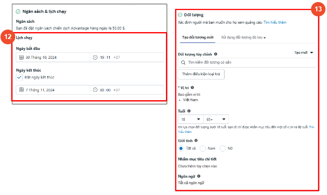 Tạo quảng cáo messenger với Shopee