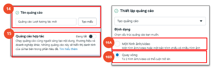 Tạo quảng cáo messenger với Shopee