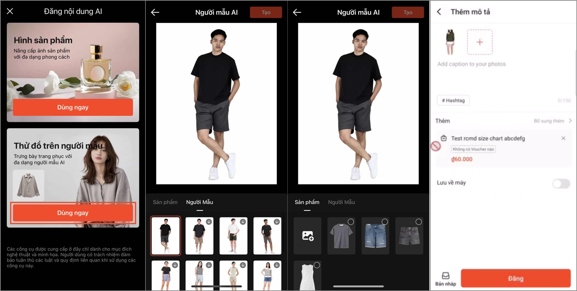 Tính năng Tạo hình ảnh sản phẩm bằng công cụ AI trong Shopee Video ...