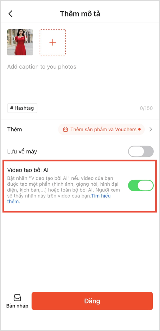 NHỮNG ĐIỀU CẦN BIẾT VỀ NỘI DUNG AI VÀ NHÃN DÁN AI TRÊN SHOPEE VIDEO