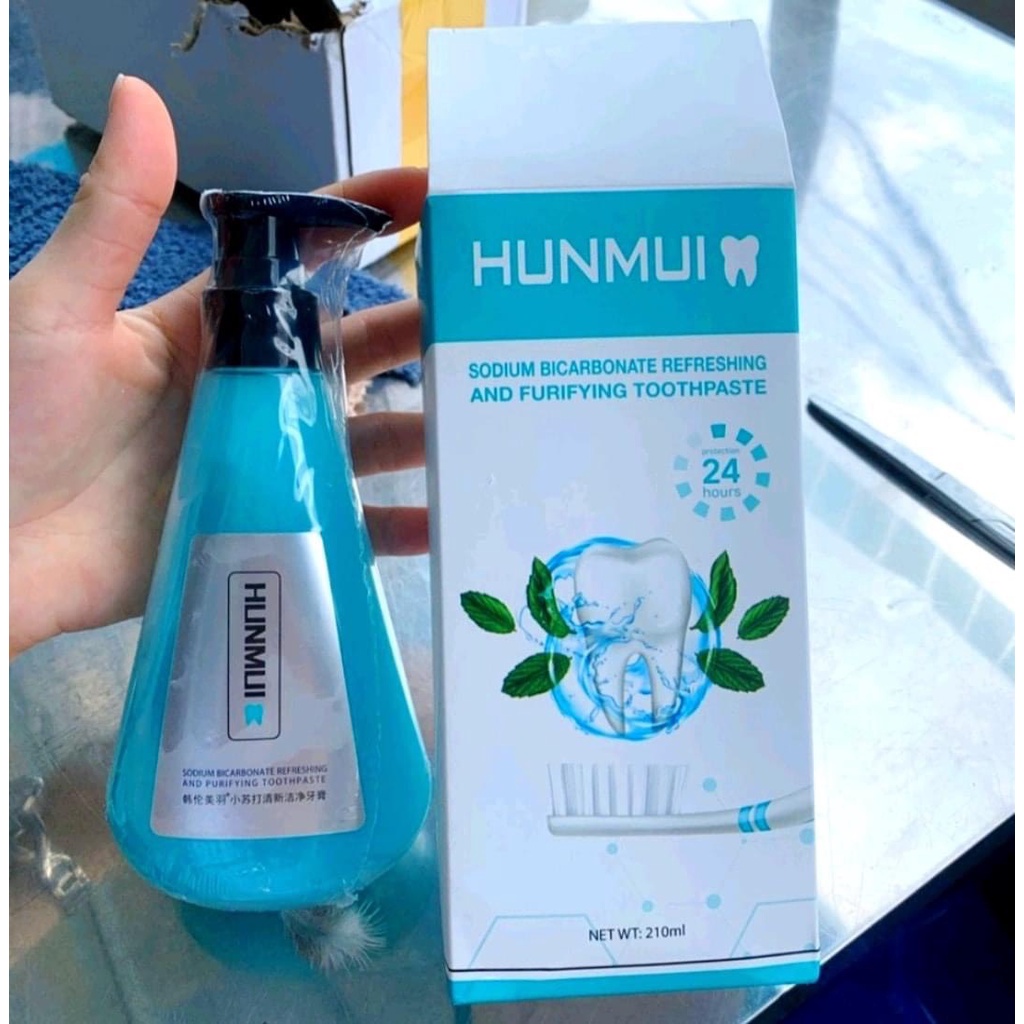 Kem Đánh Răng Hunmui ( CHÍNH HÃNG- CÓ HỘP ) – Kem Đánh Răng Thơm, Trắng Răng-Vệ Sinh Răng Miệng, Hết Hôi Miệng