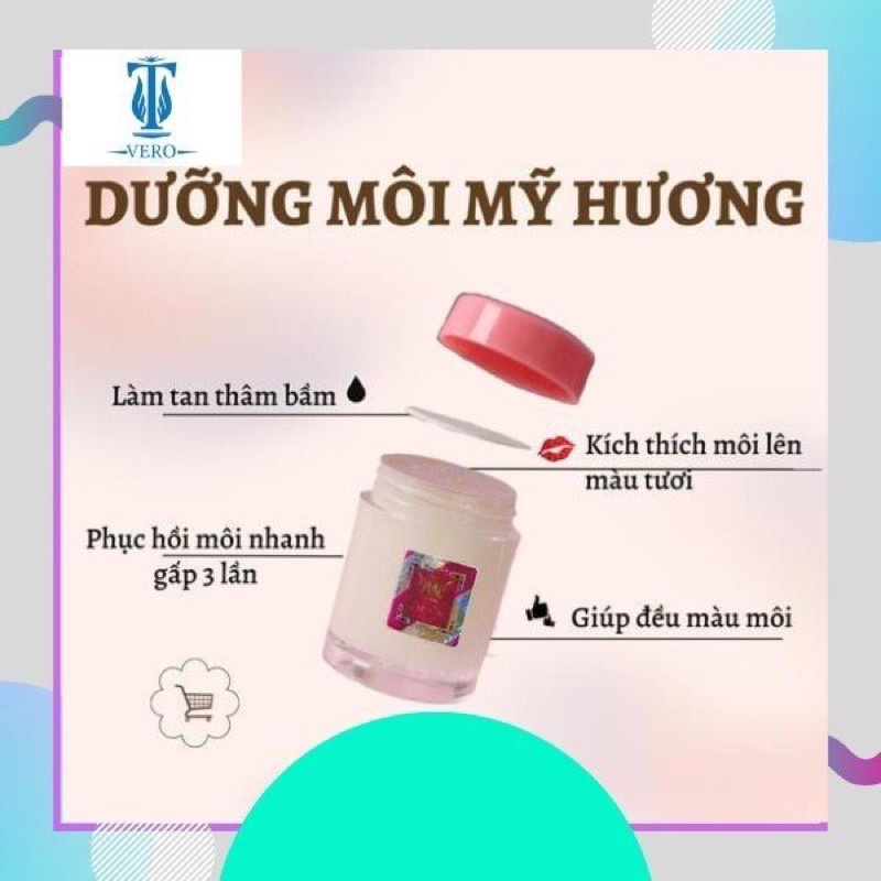 Gel dưỡng môi Mỹ hương khử thâm