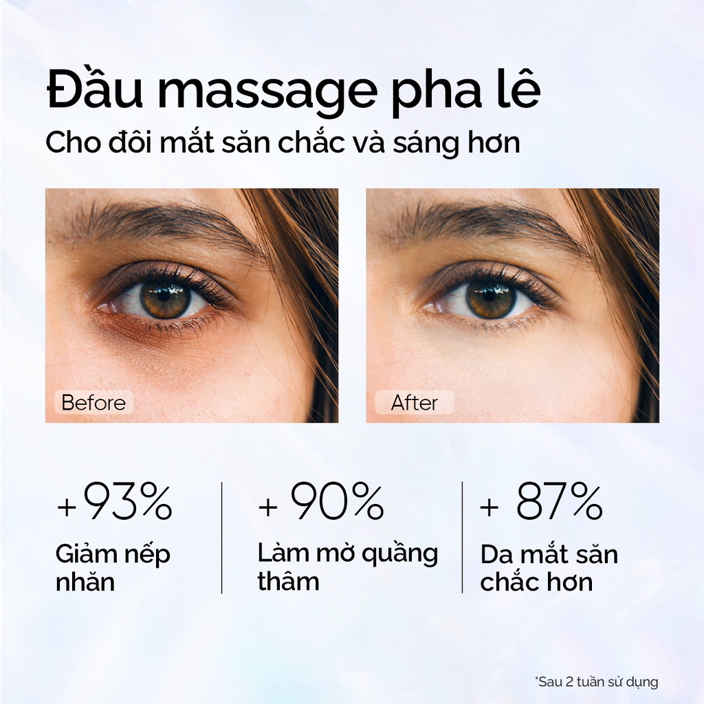 Kem Mắt Skintific Đầu Massage Kim Cương Nâng Cơ 20g