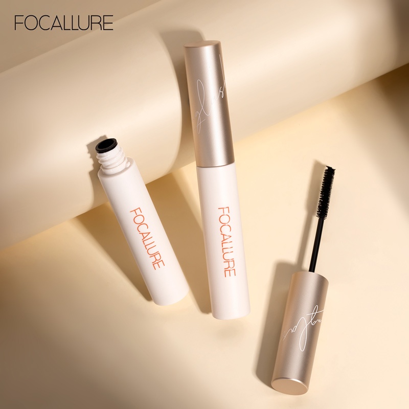 FOCALLURE Bút Kẻ Chân Mày Chống Thấm Nước Bền Màu + Mascara Chuốt Mi Dài Cong