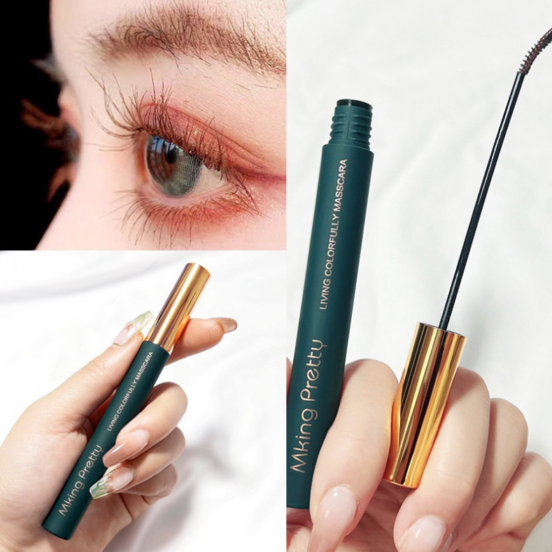 Mascara Mking – LUXE – Bút Kẻ Mắt Màu Đen/Nâu Siêu Mịn Chống Thấm Nước Không Gây Lem