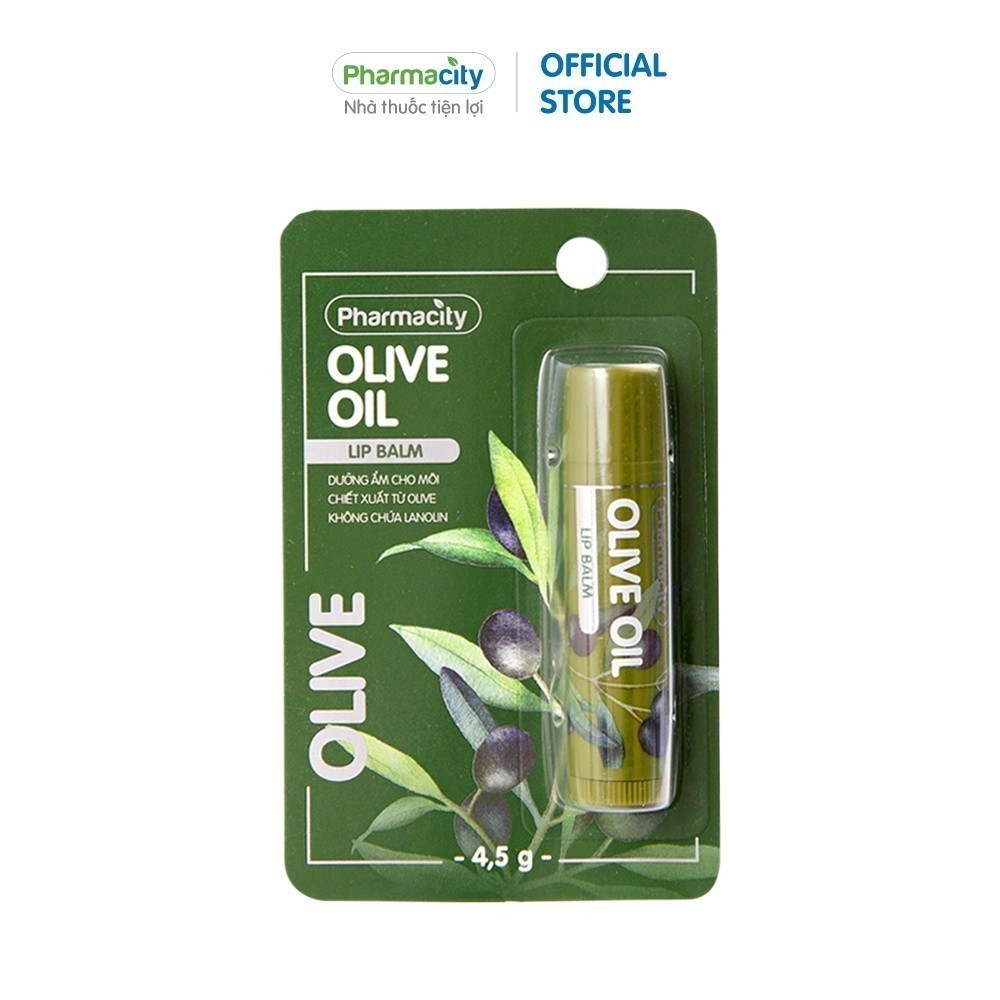 Son Pharmacity dưỡng môi tinh chất dầu Olive – Olive Oil Lip Balm