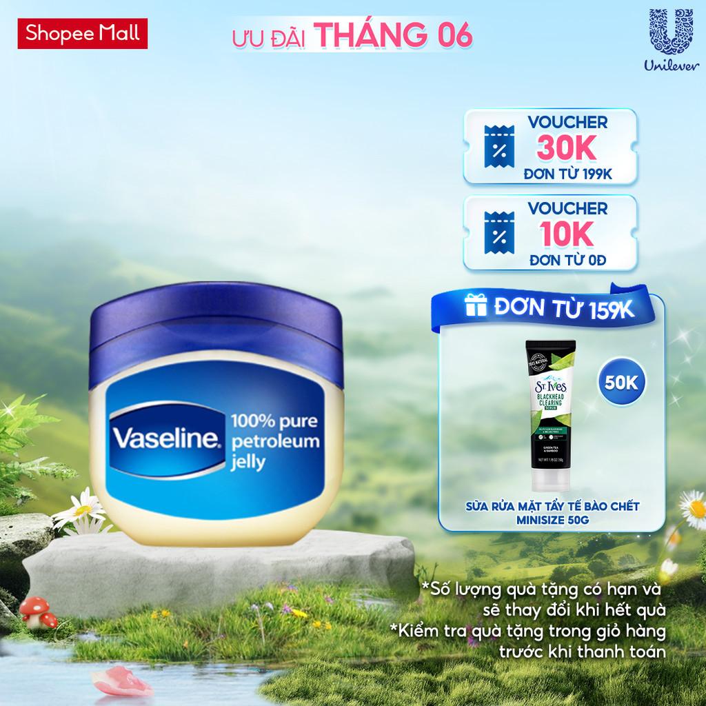 Sáp dưỡng ẩm Vaseline 100ml