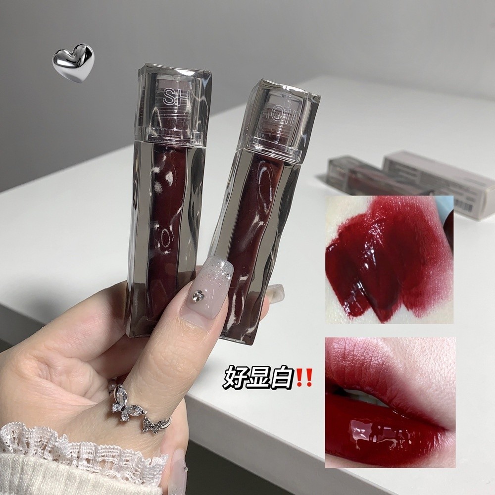 🎀 yakult 🎀Son Tint Bóng, Son môi bóng, Son Bóng SHAQINUO Dưỡng Ẩm Chống Nước Không Dính Cốc Hiệu Ứng