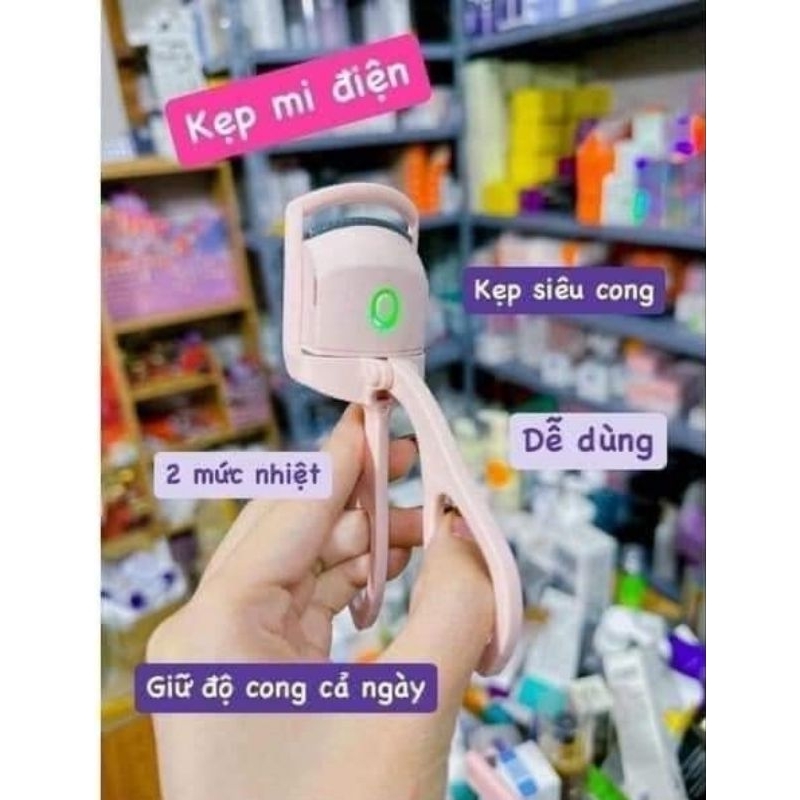 Máy Uốn Lông Mi Bằng Nhiệt, Giúp Uốn Làm Cong Đơn Giản, An Toàn – Máy Uốn Mi Điện