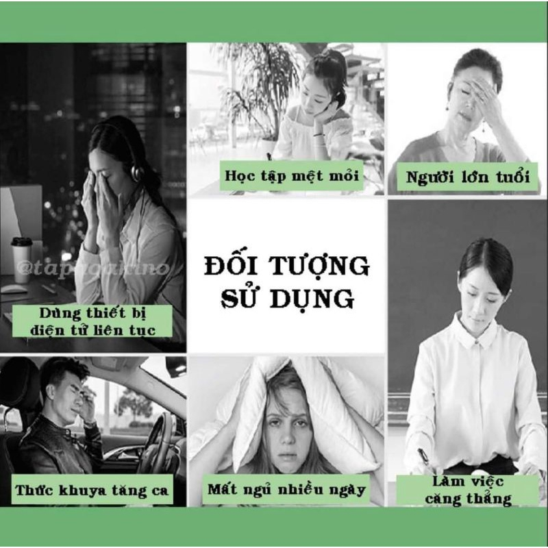 Miếng dán đắp mắt thảo dược mát lạnh