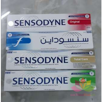 [FREE SHIP] COMBO 5 LỌ Kem đánh răng Sensodyne chống ê buốt làm trắng răng 100g