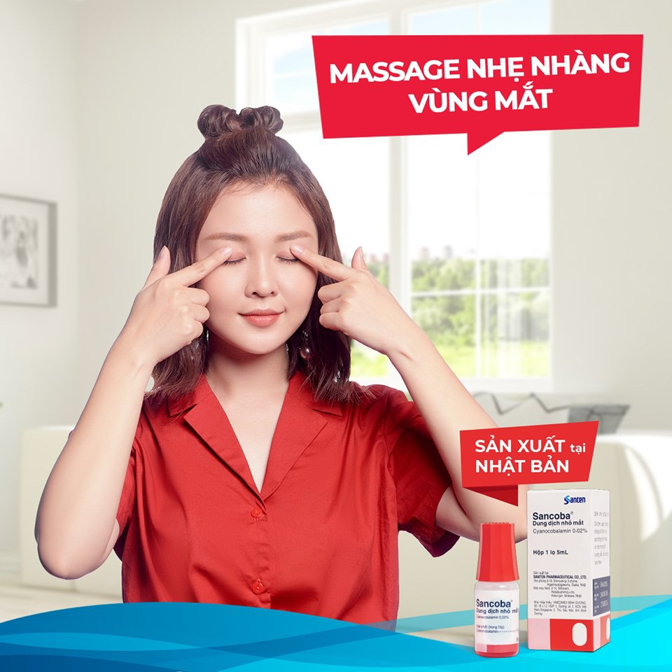 Nước Nhỏ Mắt Giảm Cận Sancoba Nhật Bản 5ml, Nước Nhỏ Mắt Cải Thiện Thị Lực Kiểm Soát Cận Thị Saikou Beauty