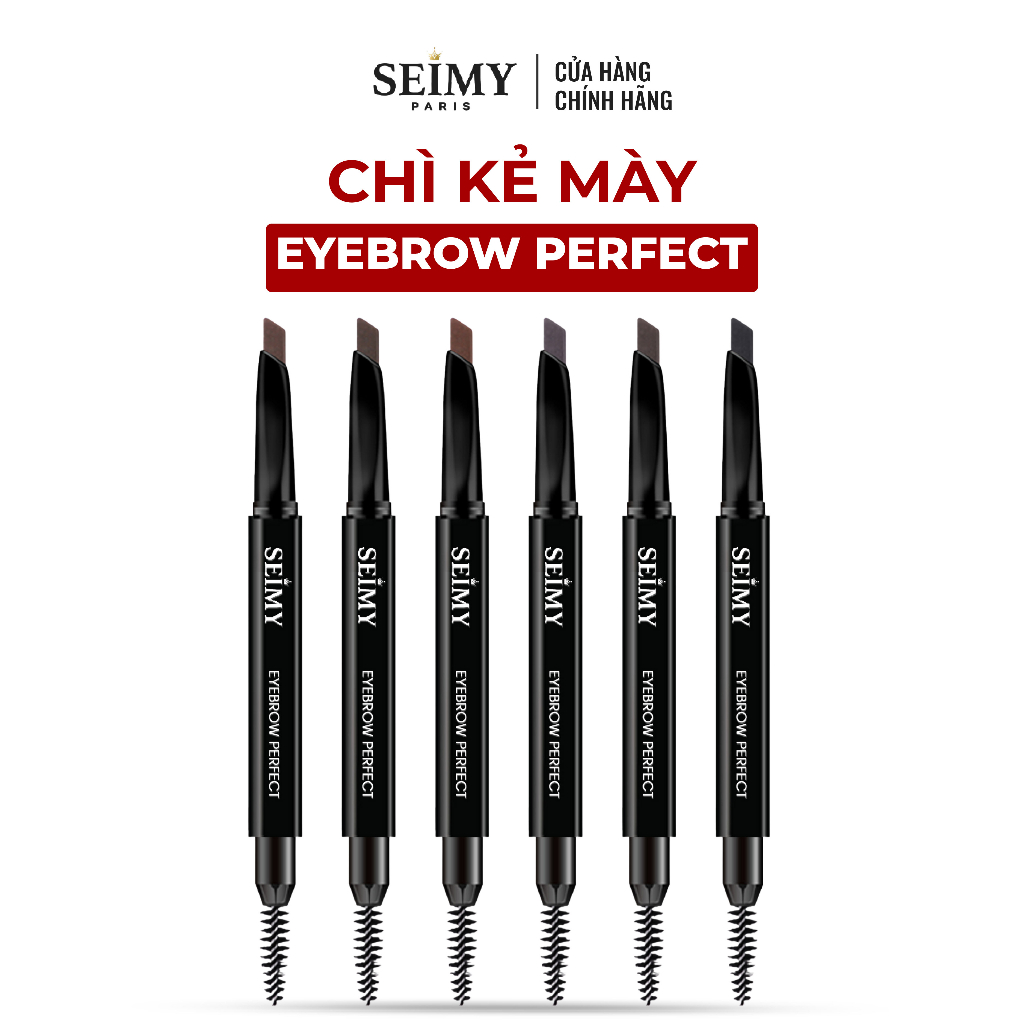 Chì kẻ mày Seimy – Eyebrow Perfect 2 đầu