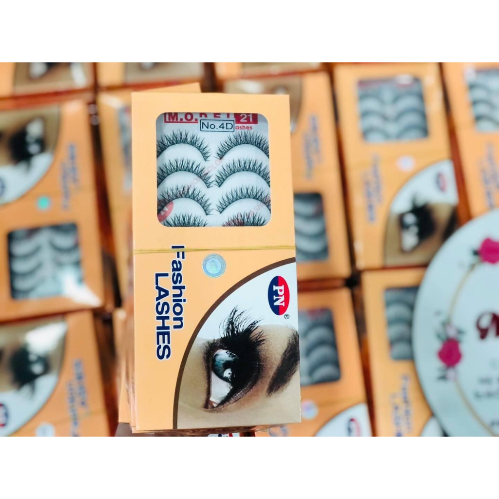 Hộp Lông Mi Giả PN Model 21 Fashion Lashes 10 Cặp