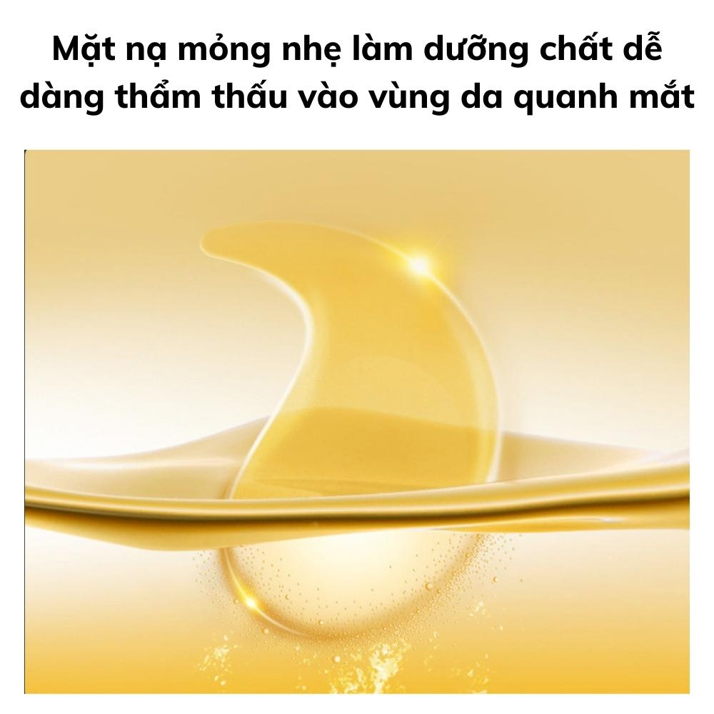 Mặt nạ mắt dưỡng ẩm làm mờ quầng thâm mắt và nếp nhăn, mặt nạ chăm sóc mắt với tinh chất collagen (hộp 60 miếng)