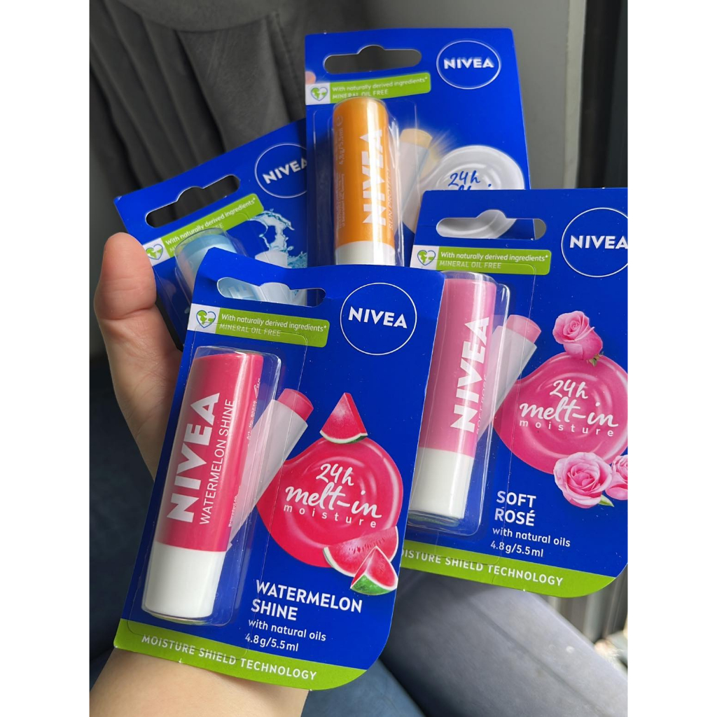 [Bill Úc] Son dưỡng môi Nivea Lip Care 4.8g