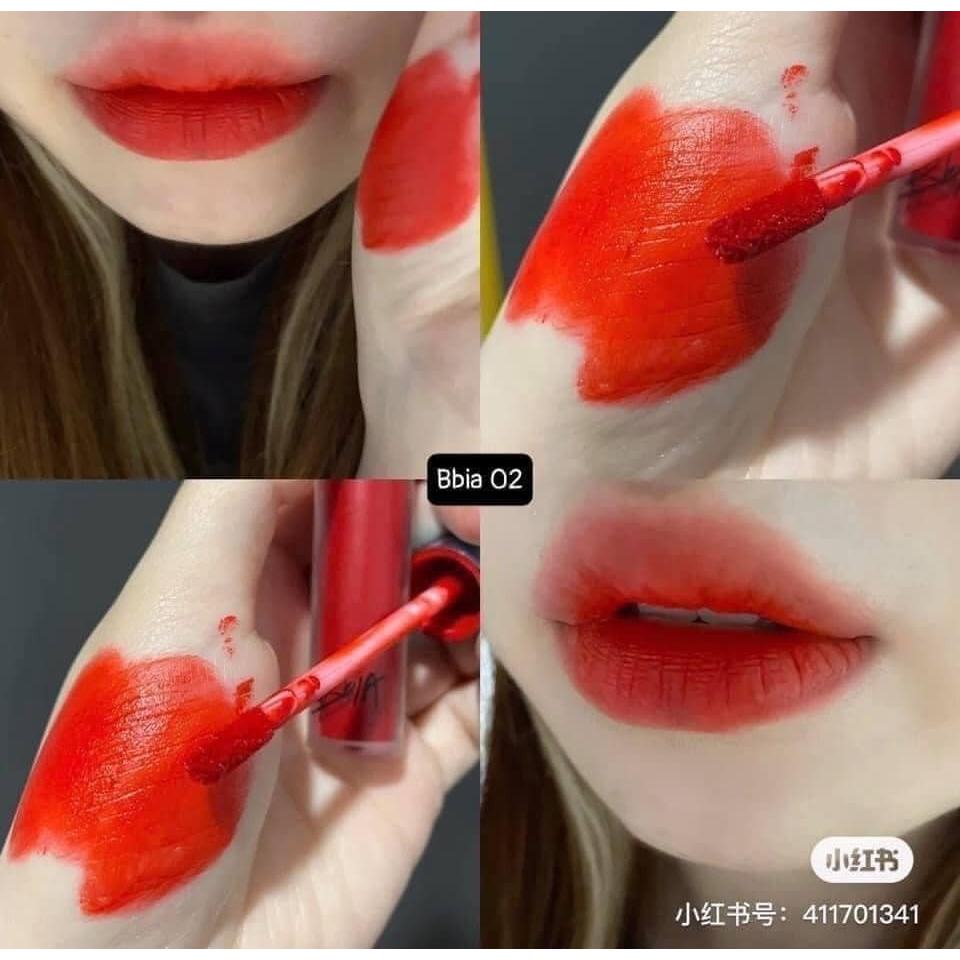 (Chính hãng) Son kem lì BBIA 25 màu đỏ nâu đất và các mã màu Hot của Bbia Last Velvet Lip Tint 5g