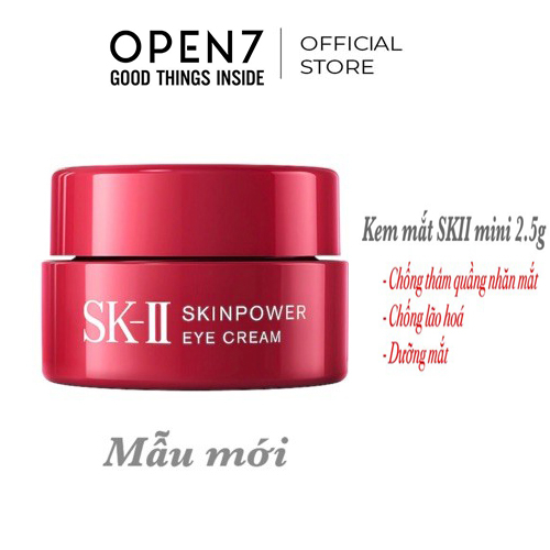 Kem dưỡng mắt Skii SK-II R.N.A Power Eye Cream Radical New Age Giảm quầng thâm nếp nhăn săn chắc da vùng mắt 2.5 gram