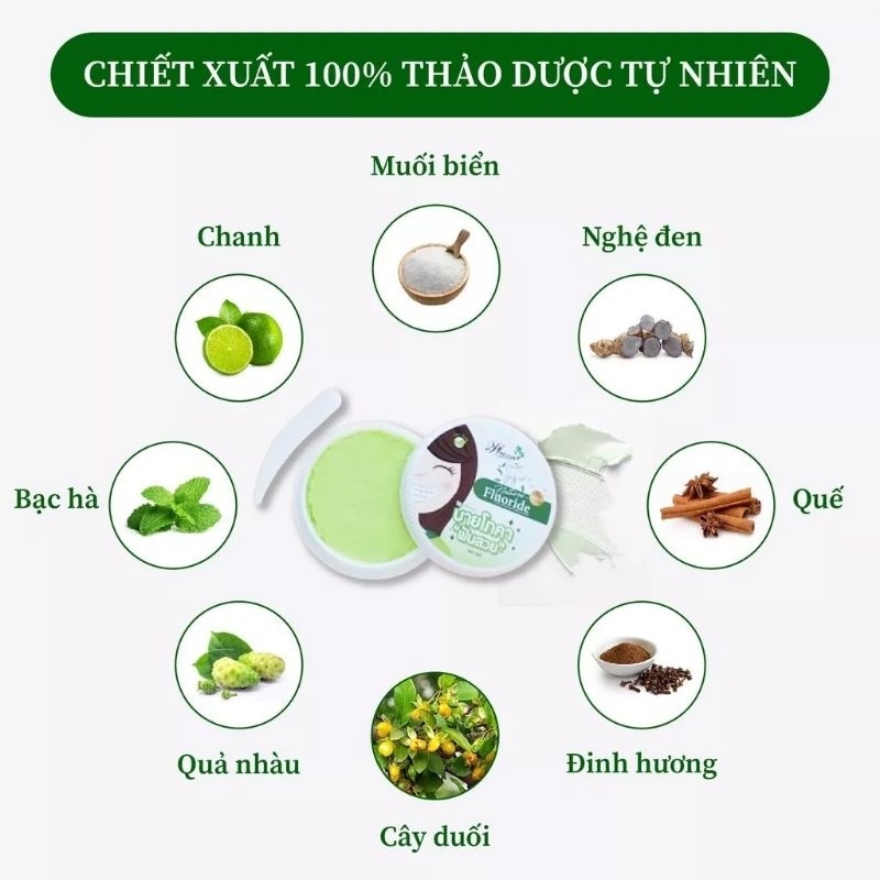 KEM ĐÁNH RĂNG THẢO DƯỢC GIÚP TRẮNG RĂNG , THƠM MIỆNG BY PHOCA NỘI ĐỊA THÁI LAN