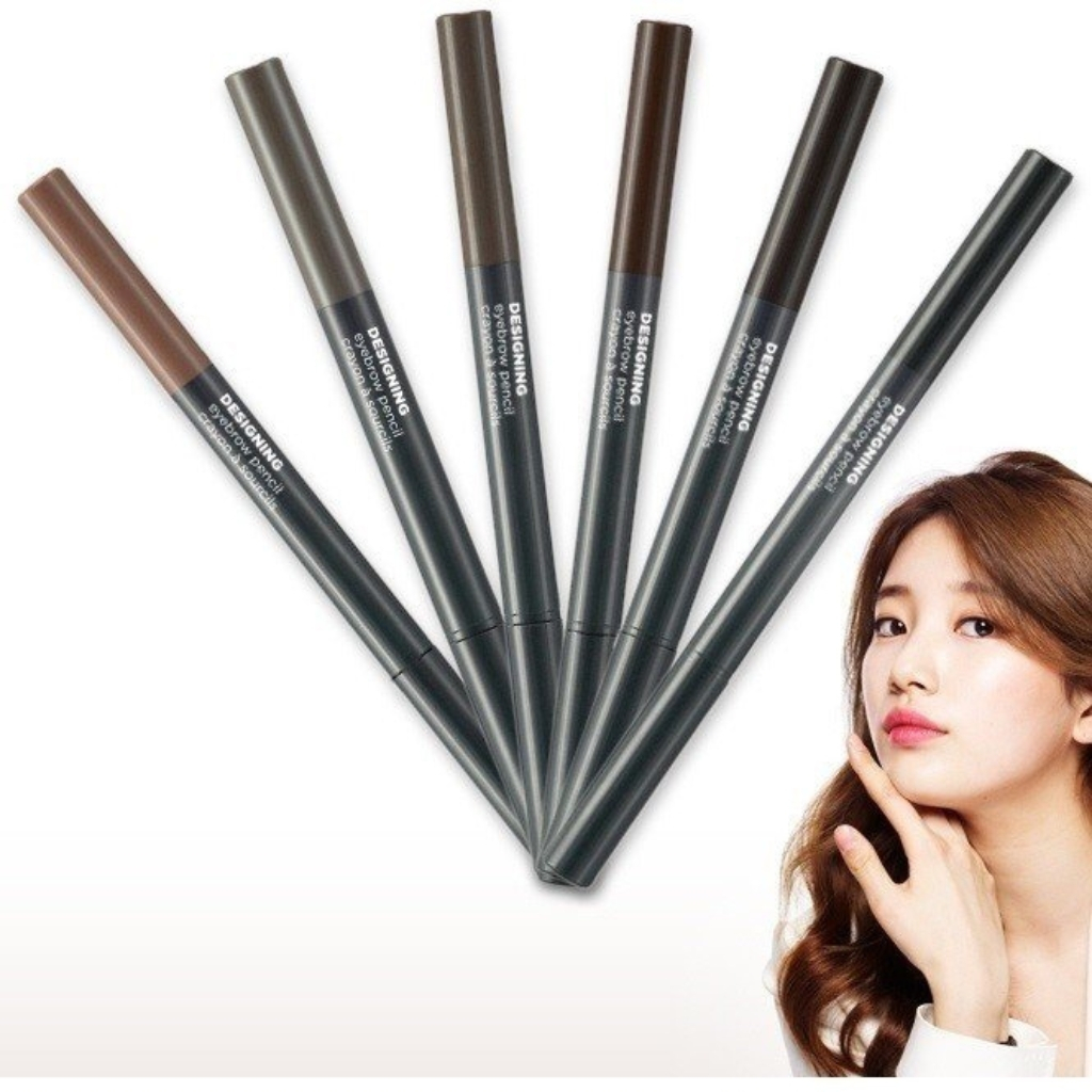 Chì kẻ mày 2 đầu THE FACE SHOP Designing Eyebrow Pencil Hàn Quốc chính hãng – SHOP HỒNG NHUNG