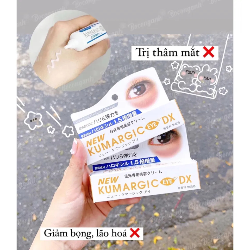 Kem Dưỡng Mắt Kumargic Giảm Quầng Thâm & Bọng Mắt Mới 20g shop Cosin Store