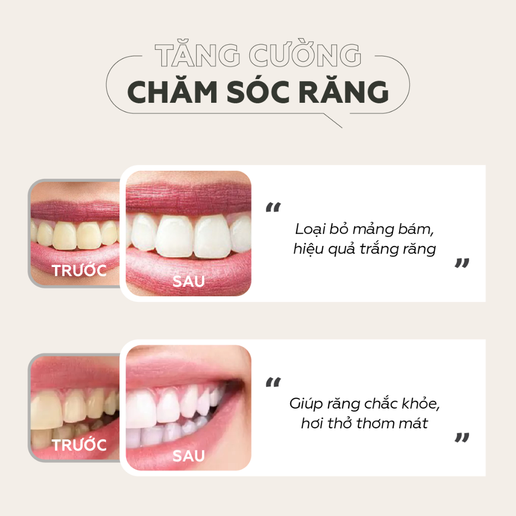 Trắng răng than Ngọc Trai UMIHA (30g) – Bột trắng răng thành phần Than hoạt tính, Canxi, Bột than tre