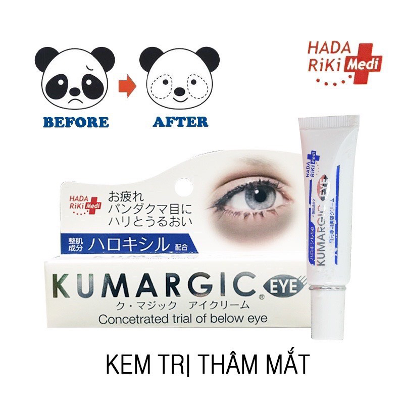 Kem thâm quầng mắt Kumargic Eye Cream Nhật Bản 20g