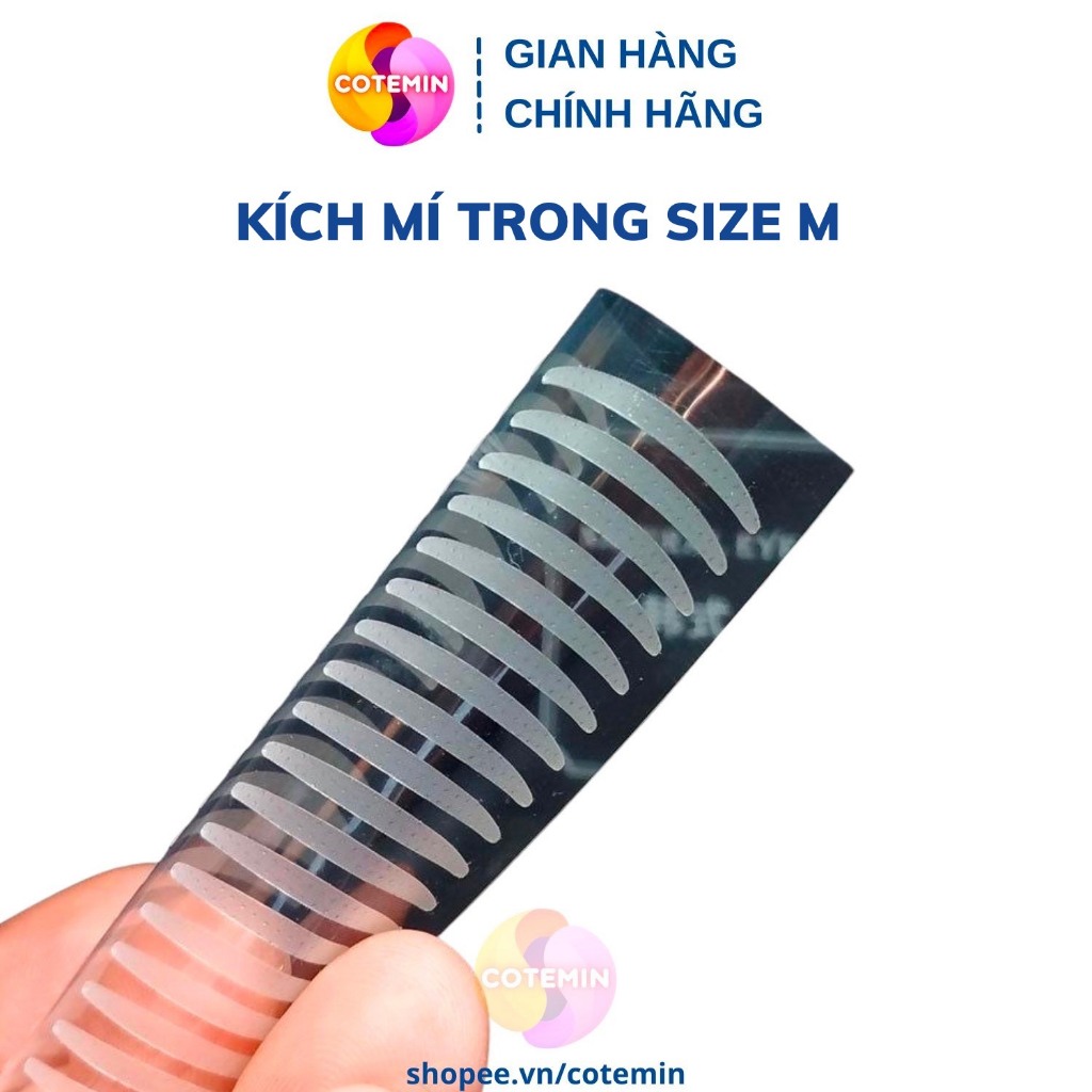 Miếng Dán Kích Mí Vân Lưới Và Trong Suốt Cho Hai Mí Đẹp Tự Nhiên COTEMIN