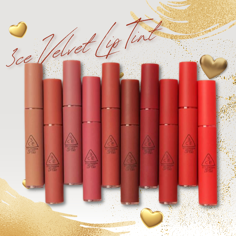 Son 3ce Velvet Lip Tint – Son kem lì lâu trôi _ Beaty.top