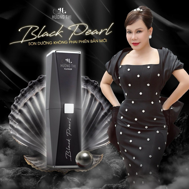 Son Dưỡng Môi Không Phai Elyza Black Pearl Hương Thị