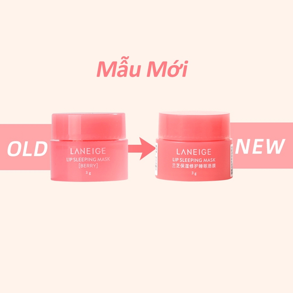 Mặt nạ ngủ ủ môi Laneige cấp ẩm làm mềm môi giúp giảm thâm môi mini size Mya Cosmetic