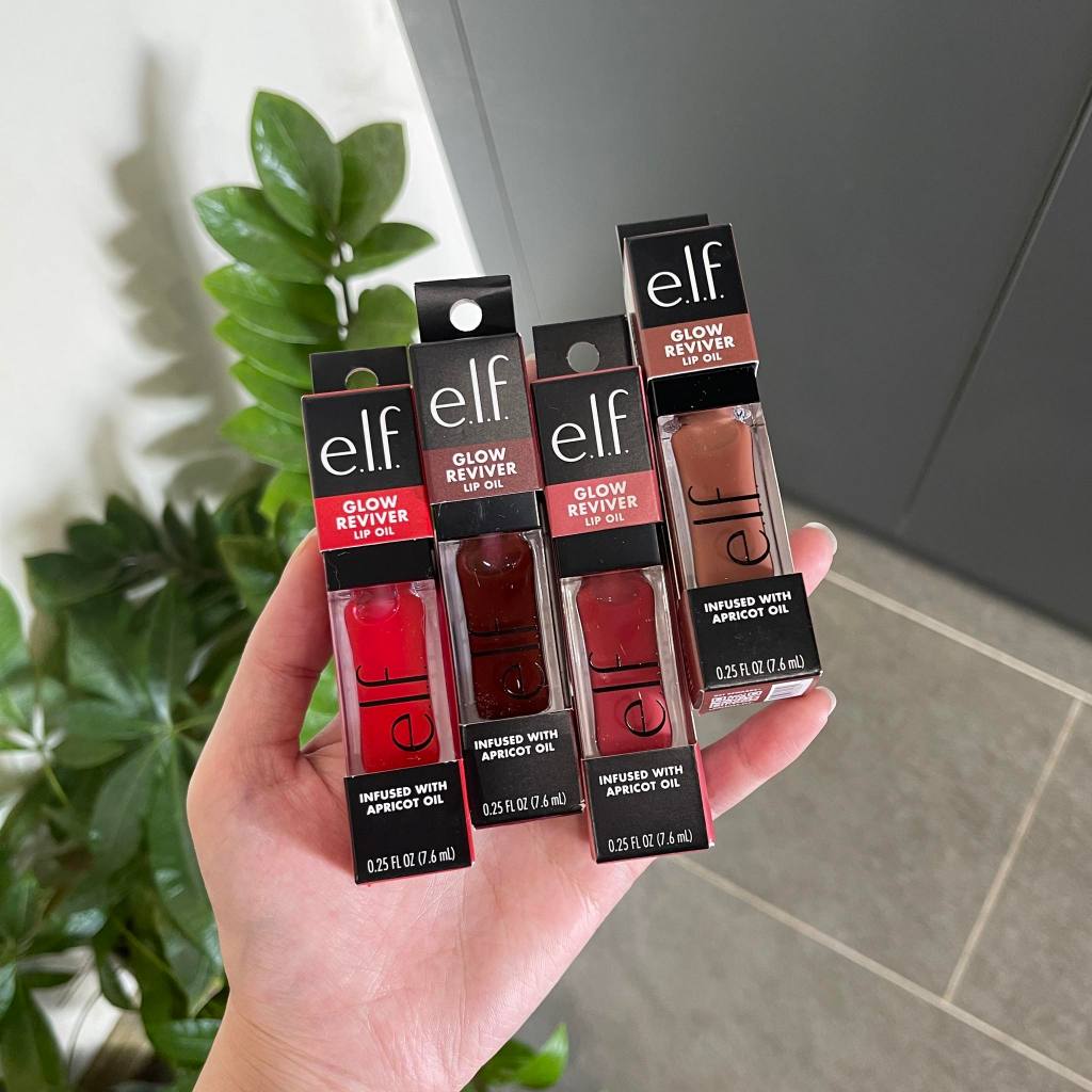 Son dưỡng ELF Glow Reviver Tinted Lip Oil các màu