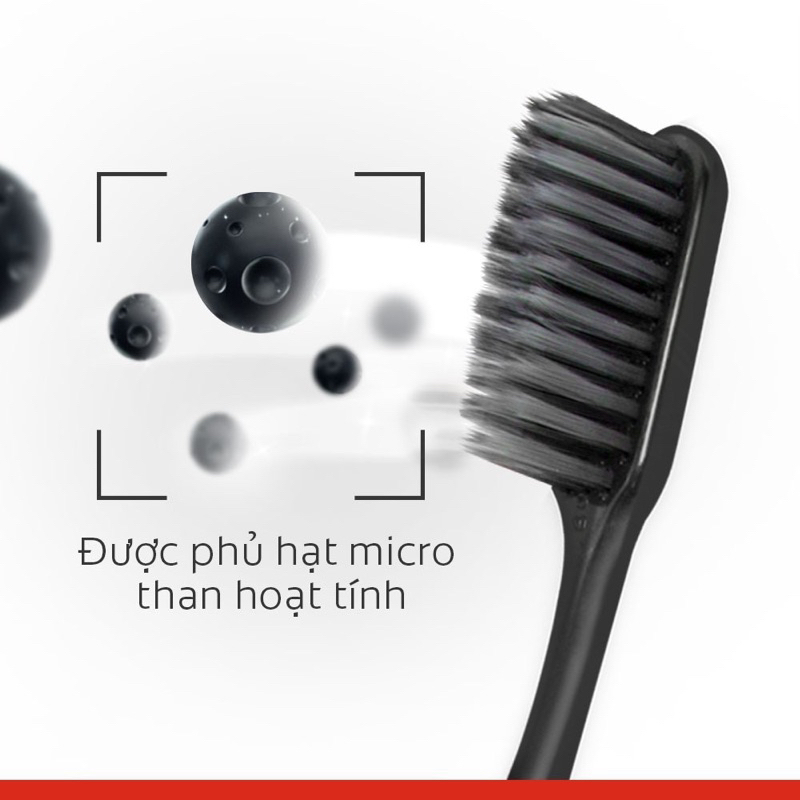 LỐC 5 BÀN CHẢI ĐÁNH RĂNG COLGATE CHARCOAL SIÊU MỀM MẢNH