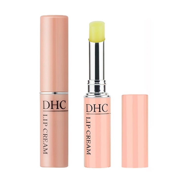 Son Dưỡng Môi DHC Lip Cream Nhật Bản loại không màu, đỏ, cam, hồng