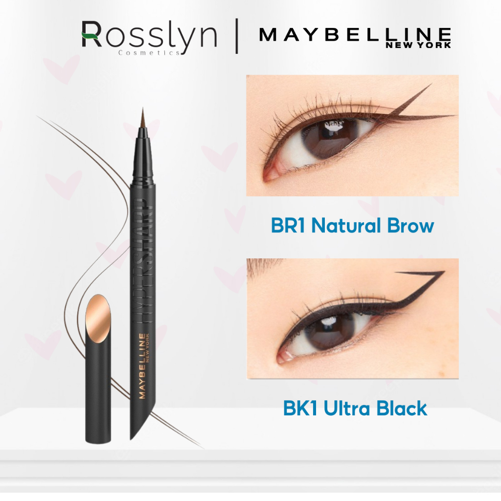 Bút Kẻ Mắt Maybelline Eyeliner New York Hyper Sharp Liner Extreme Sắc Mảnh, Không Lem Trôi 0.4g – Rosslyn Beauty