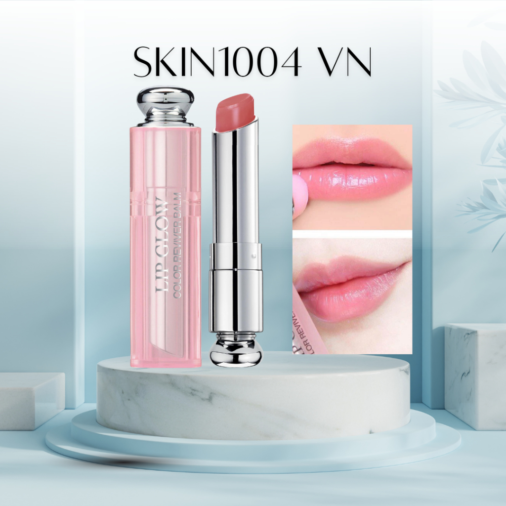 Son Dưỡng Dior Chính Hãng Addict Lip Glow LipBalm 3.2g Full Box Cấp Ẩm, Dưỡng Môi Mềm Mịn