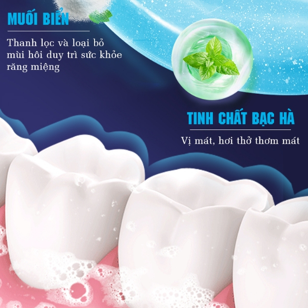 Kem đánh răng dạng lỏng Liquid Toothpaste GUANGHE 200g giúp giảm ê buốt hiệu quả và làm trắng răng