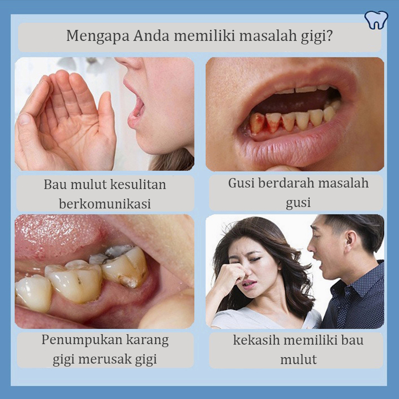 Bột Trắng Răng Kem đánh răng trắng 50g Làm trắng răng nhanh chóng hết ố vàng khử mùi hôi miệng giảm viêm loét miệng