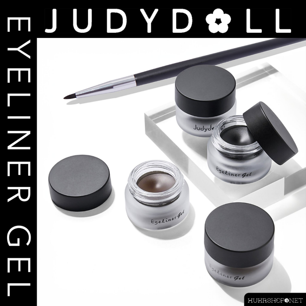 Gel kẻ mắt Judydoll kẻ mắt dạng gel bền màu lâu trôi tặng kèm cọ mắt