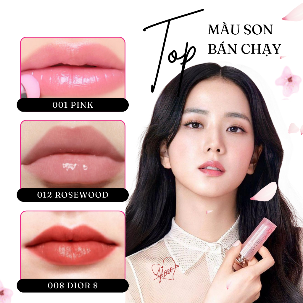 Son dưỡng Dior Addict Lip Glow chính hãng Fullbox 3,2g mẫu mới dưỡng ẩm làm hồng môi LIPIT HIGHT END