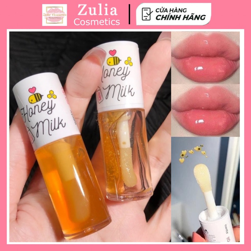 Son Dầu Dưỡng Hồng Môi A’pieu Honey & Milk Lip Oil 5g