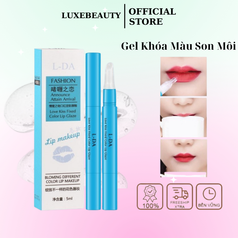 Gel khóa son môi giúp giữ màu son bền màu không trôi không lem gel giữ màu son – LuxeBeauty