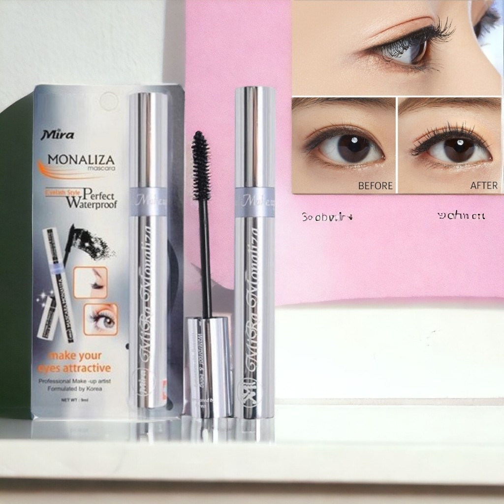 Mascara Mira không trôi giúp cong mi 12h Mira Monaliza C320 9ml