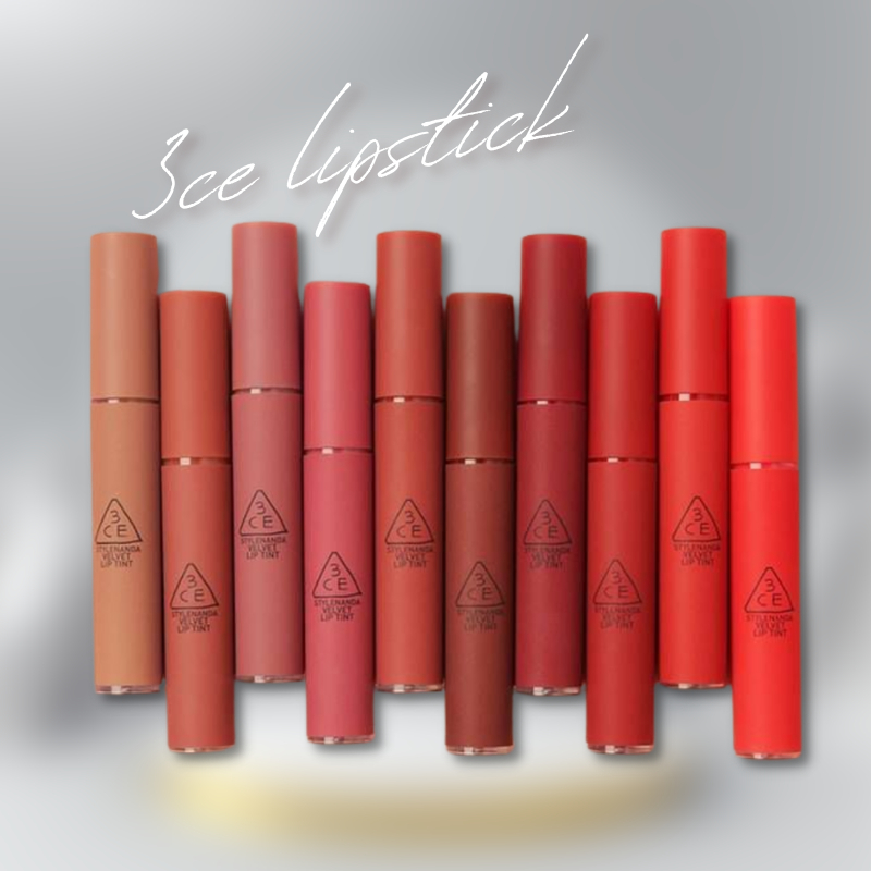 Son kem lì 3ce Velvet Lip Tint – Son kem lì lâu trôi