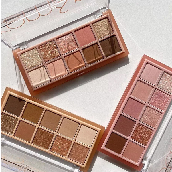 Bảng Phấn Mắt 10 Ô Lấp Lánh Romand Better Than Eye Palette ( phấn mắt romand)
