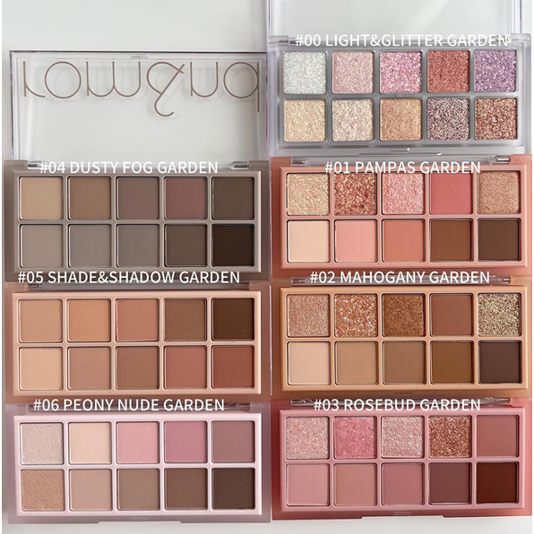 Bảng Phấn Mắt 10 Ô Lấp Lánh Romand Better Than Eye Palette ( phấn mắt romand)