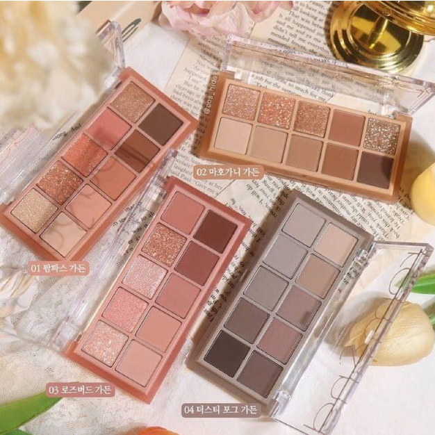 Bảng Phấn Mắt 10 Ô Lấp Lánh Romand Better Than Eye Palette ( phấn mắt romand)