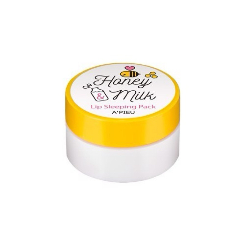 Bộ Son Dưỡng Môi Mật Ong Apieu Honey & Milk Lip Balm / Lip Scrub / Lip Oil / Lip Sleeping Pack