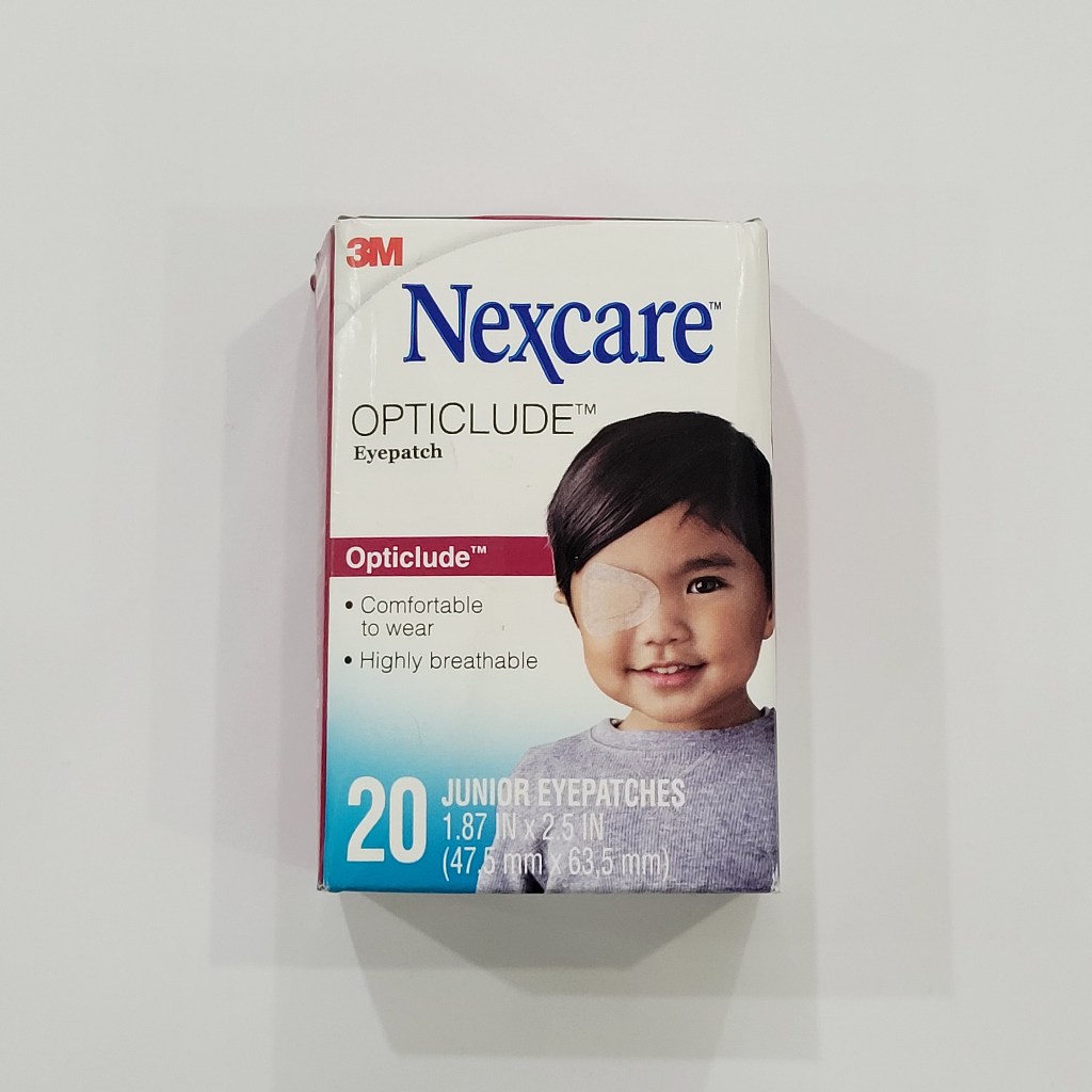 Miếng dán mắt nhược thị cỡ nhỏ 3M Nexcare 1537, hộp 20 miếng